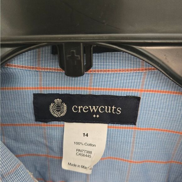 CrewCuts boys button down shirt size 14 - Picture 2 of 4